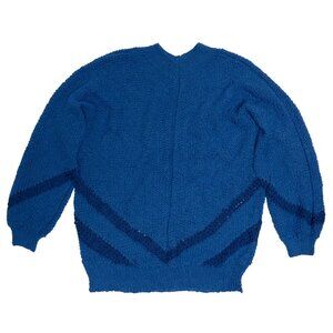 Sundazed (Belgium) Intarsia Dropped Stitch Lace Knit Pullover Sweater : S